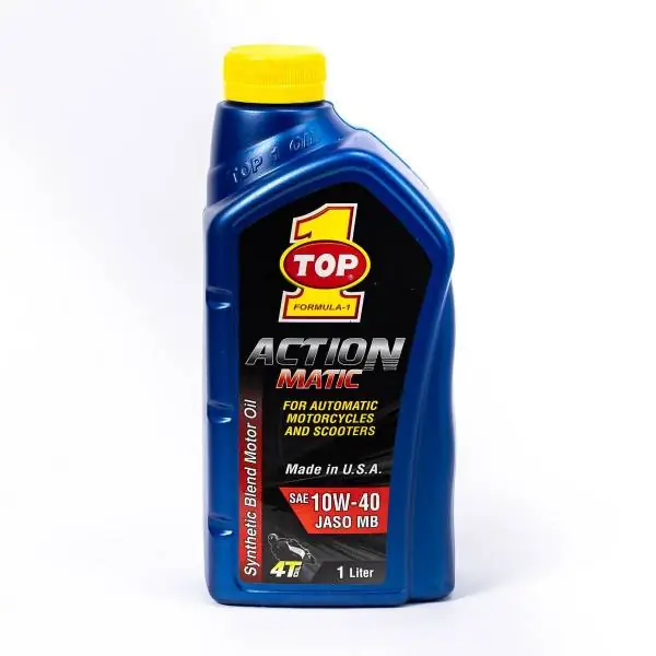 Aceite TOP 1 OIL ACTION MATIC Sintético 10W-40 Motocicleta