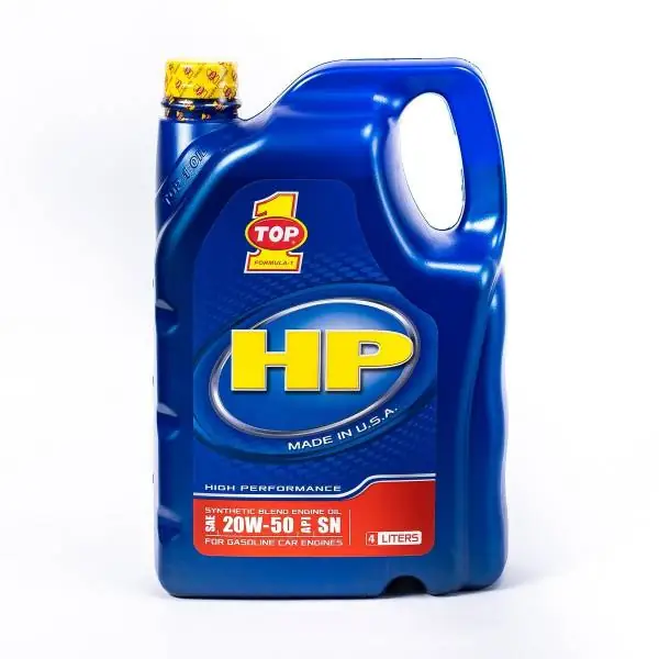 Aceite TOP 1 OIL HP Sintético 20W-50